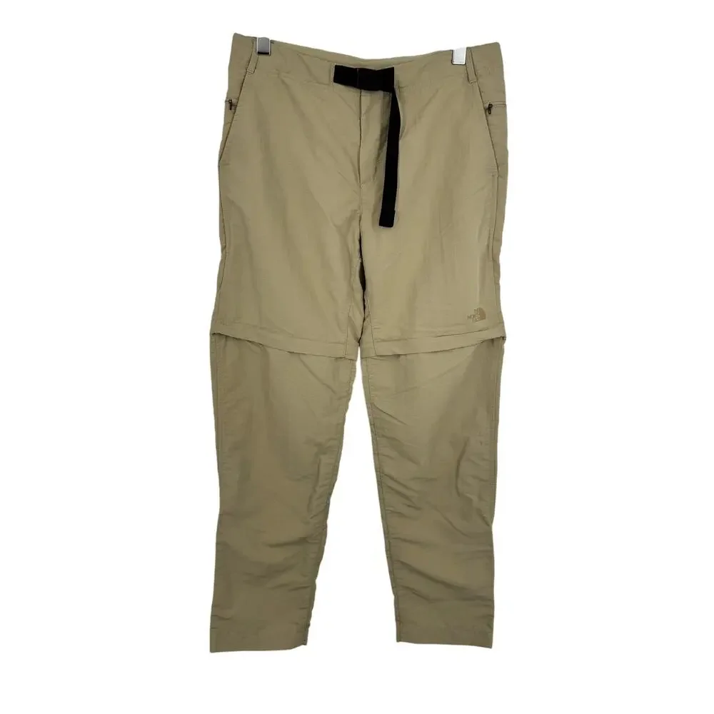 The North Face pants men's 34 Nylon Paramount Trail convertible zip off hiking